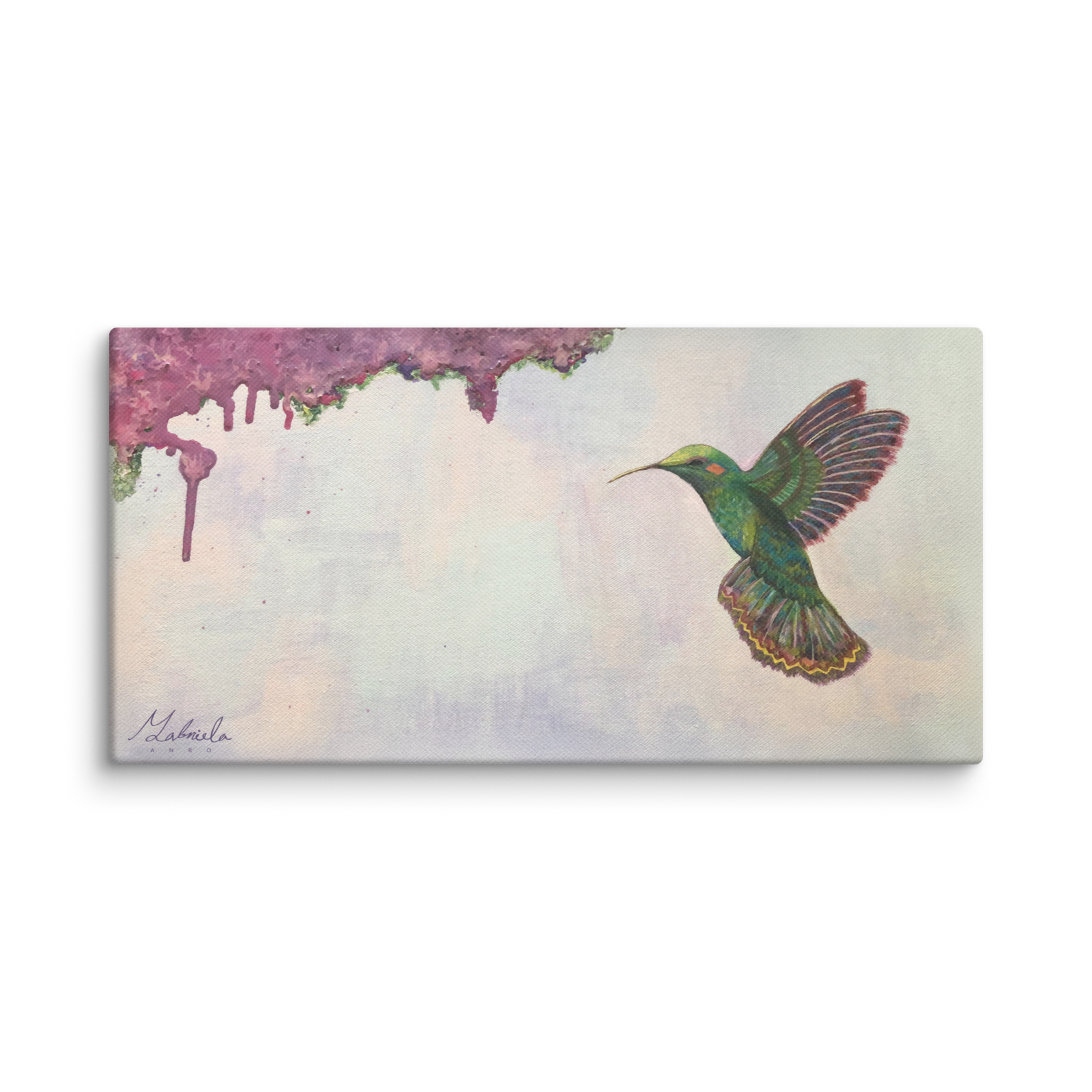Humming Is Free Canvas Print - Image 2
