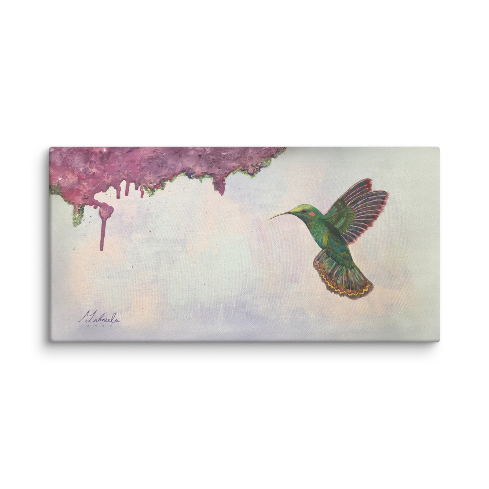 Humming Is Free Canvas Print - Image 4