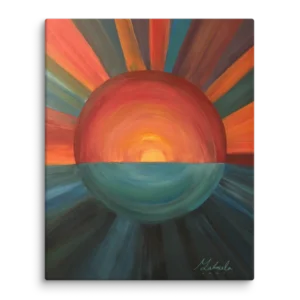 Maui Sun Lā Canvas Print